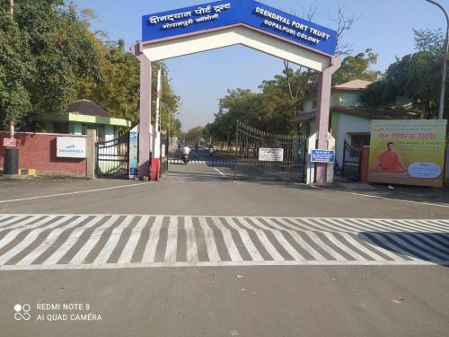 BITUMEN ROAD AT DPA COLONY